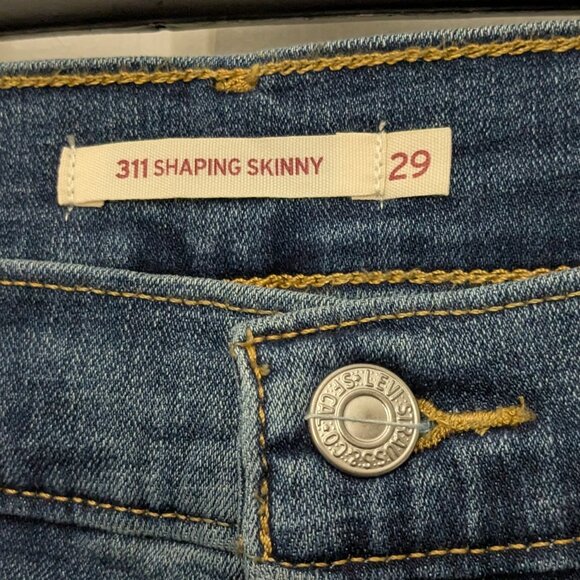 Levi's® 311™ Shaping Skinny Women's Jeans Size 29 Blue NWT - Picture 5 of 15